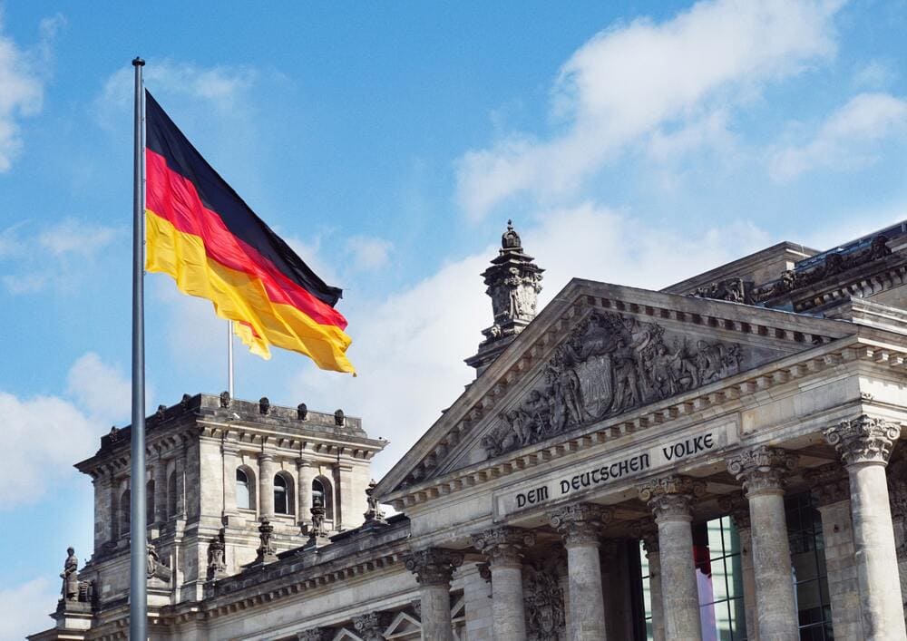 De Brandenburger Tor in Duitsland. Duits vertaalbureau