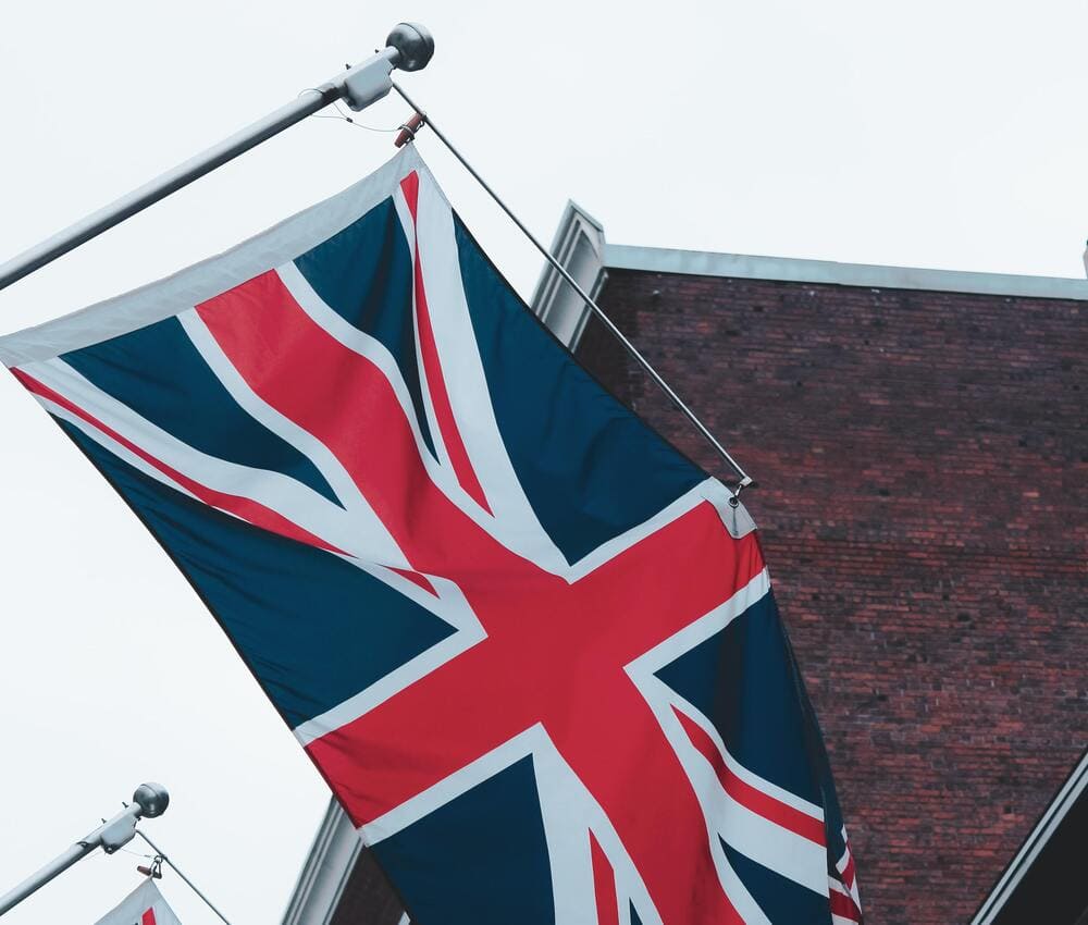 Vlag van Engeland. Vertaalbureau engels in den haag